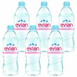 Acqua Evian Naturale 1 lt x 6 plastica